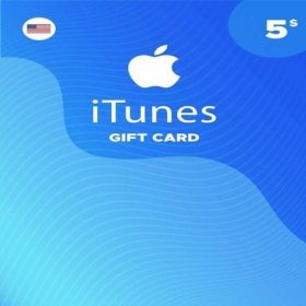 itunes giftcard 5 usd